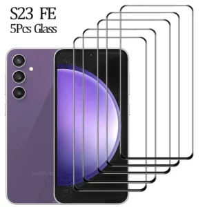 S23 FE Tempered Glass for Samsung S23 FE Screen Protector for Galaxy S23 FE Glass Film s23fe protection for samsung s20 s23 fe